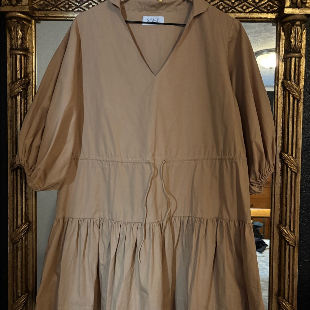 SWF Tan Mini Dress for Women
